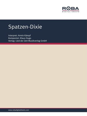 cover image of Spatzen-Dixie